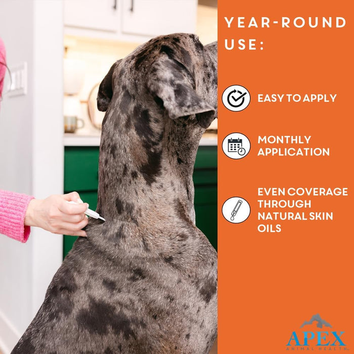 Cat Apex Plus Flea & Tick Treatment Small Dogs 5-22 Lbs 3-month Supply