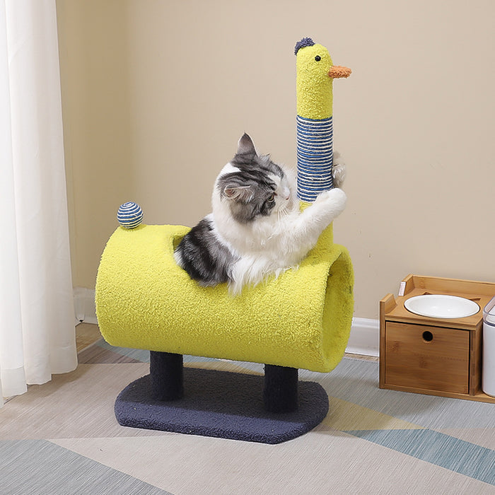 Cat Climbing Frame Sisal Scratching Post Wear-resistant Cat Jumping Platform - photo 2