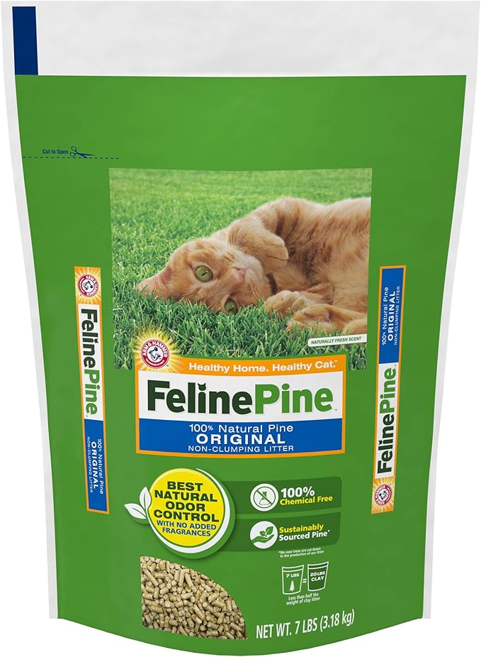 Cat Feline Pine Litter Original