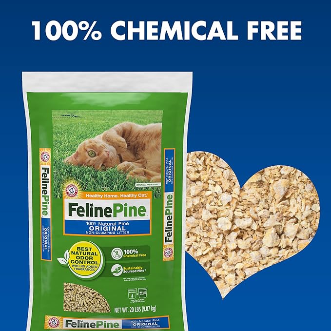 Cat Feline Pine Litter Original
