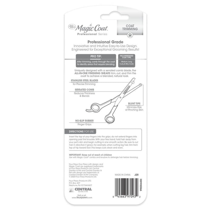 Cat Four Paws Magic Coat® All-in-one Finishing Shears