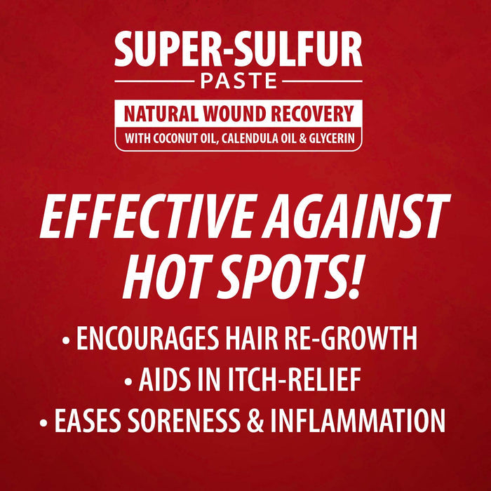 Cat Jeffers Super-sulfur Skin & Wound Healing Paste Pets, Horses, Livestock