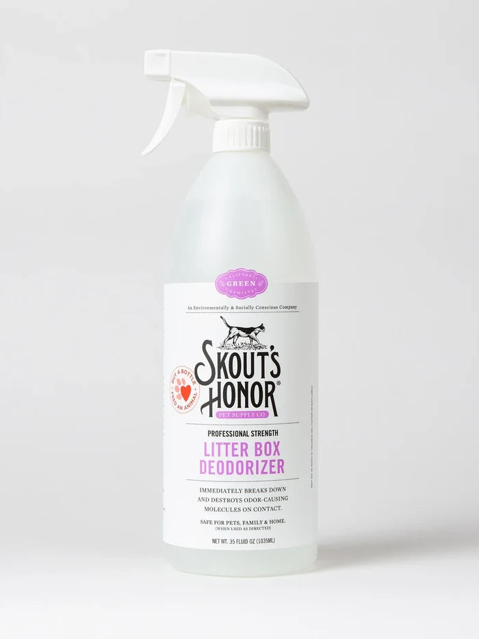 Cat Skout's Honor Litter Box Deodorizer (35oz)