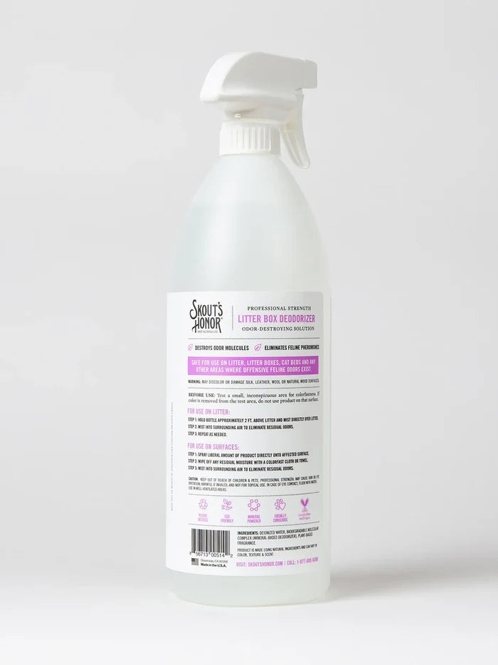 Cat Skout's Honor Litter Box Deodorizer (35oz)