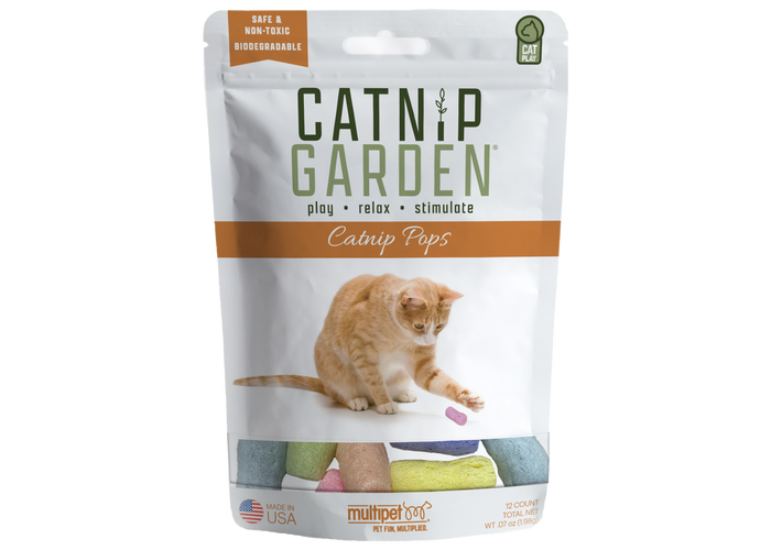 Catnip Garden Pops Cat Toy 12ct
