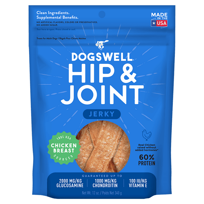 Chicken Dog Hip & Joint Jerky Treats, Breast (24oz)