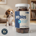 Chicken Dog Probios Daily Probiotic Supplement Small Dogs Flavor 120 Soft Chews