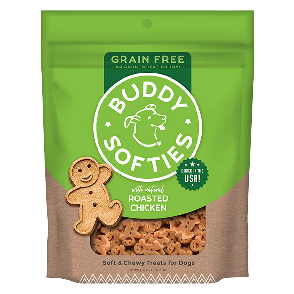 Chicken Grain Free Dog Buddy Softies Treats (5oz)