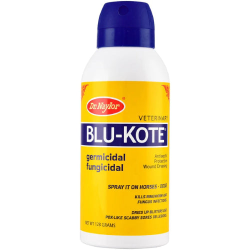 Chicken Horse Dr. Naylor Blu-kote Veterinary Antiseptic Spray Animal Wound Care 5 Oz. 2-pack