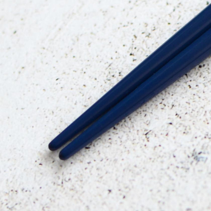 [CHOPSTICKS] JAPANESE ZODIAC RABBIT BLUE FOR CHILDREN (1 SET) | HASHIMOTO KOUSAKU SIKKI | WAJIMA LACQUER
