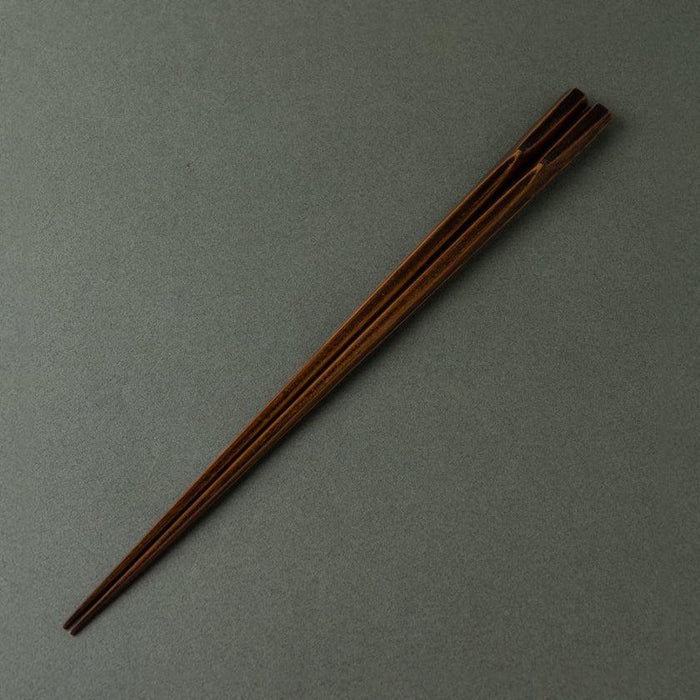 [CHOPSTICKS] PAIR OF HEXAGONAL BAMBOO CHOPSTICKS | WAKASA LACQUERED CHOPSTICKS