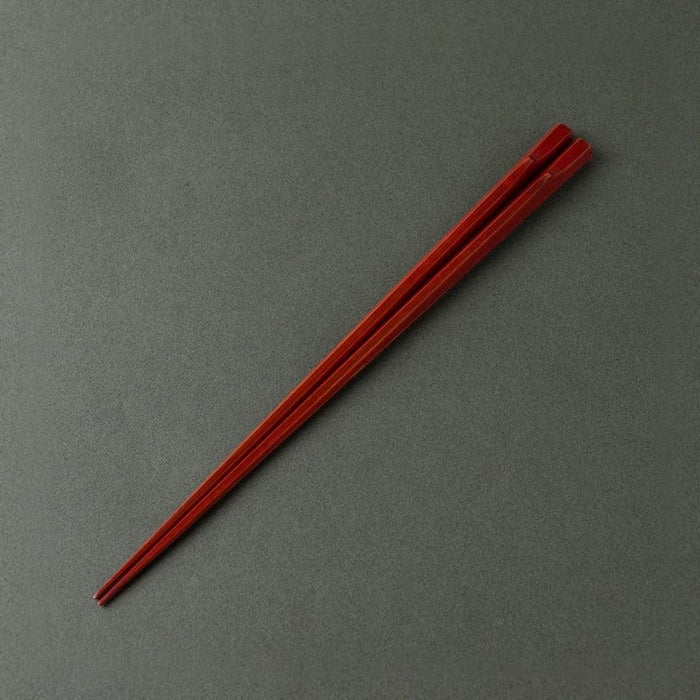 [CHOPSTICKS] PAIR OF HEXAGONAL BAMBOO CHOPSTICKS | WAKASA LACQUERED CHOPSTICKS