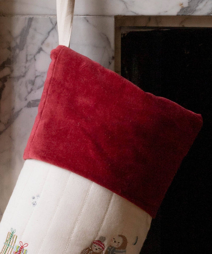 Christmas Stocking - Polar Bear NEW ARRIVAL