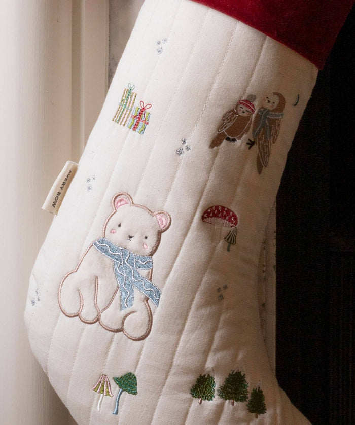 Christmas Stocking - Polar Bear NEW ARRIVAL