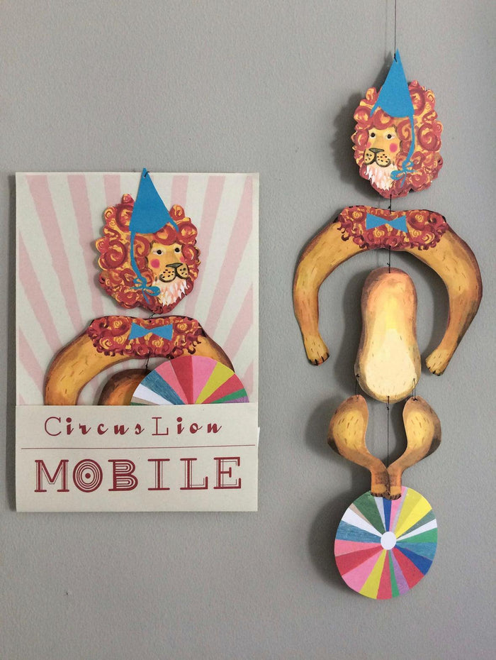Circus Lion Kinetic Mobile NEW ARRIVAL - Ruby & Grace