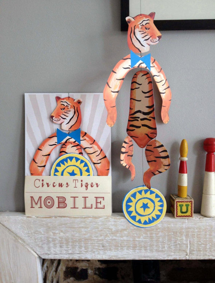 Circus Tiger Kinetic Mobile NEW ARRIVAL - Ruby & Grace