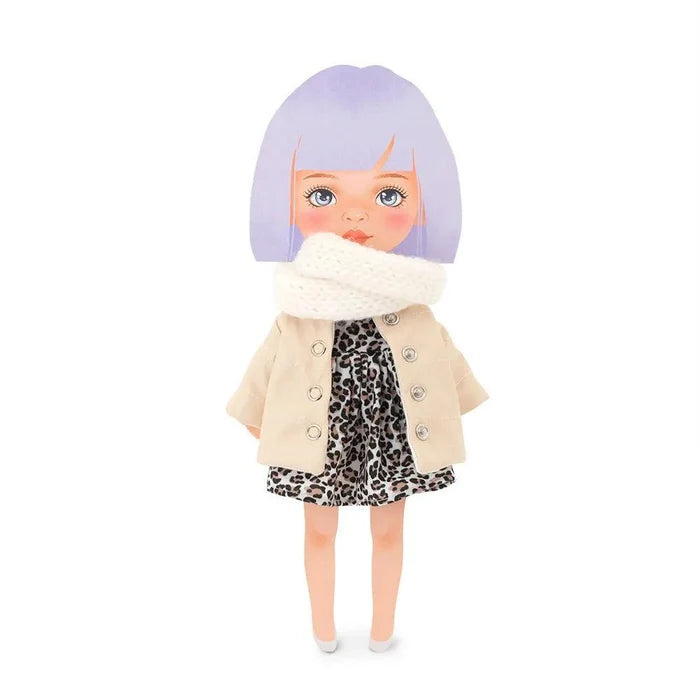 Sweet Sisters Clothing set : Leather Down Jacket - Ruby & Grace