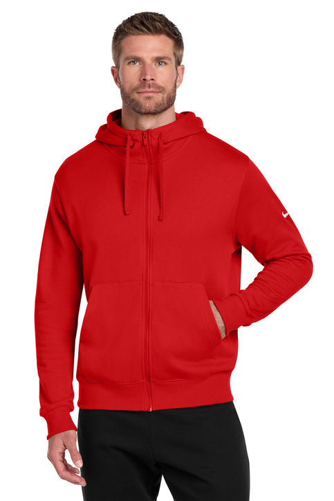 Nike Club Fleece Sleeve Swoosh Full-Zip Hoodie