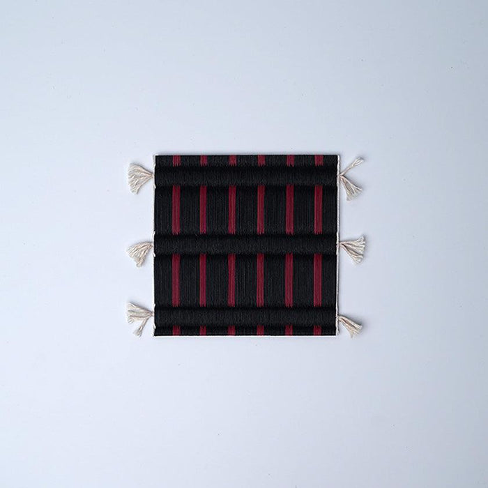 [COASTER] SET OF 4 (BLACK) | TATAMI | TATAMIYA TATSUZO