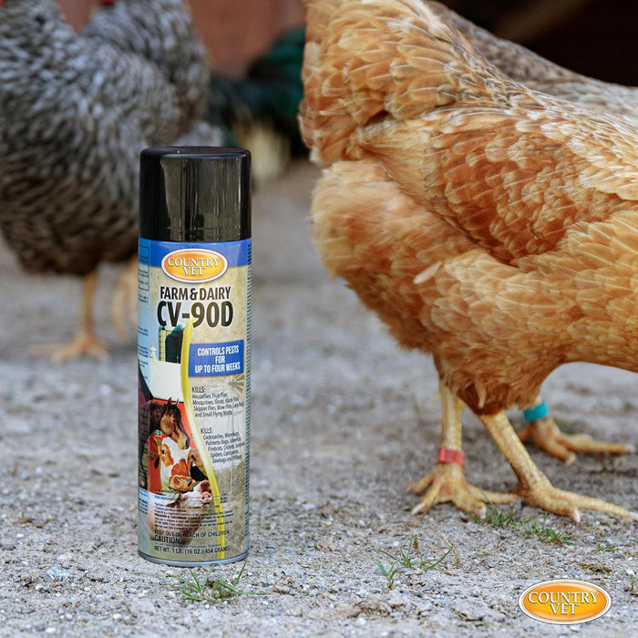 Country Vet CV-90D Farm & Dairy Insect Control Spray 16 oz.