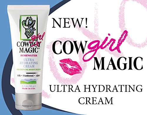 Cowgirl Magic Ultra Hydrating Lotion Shea Butter Aloe Vitamin E Healthy Skin 3.4 oz. 2-Pack