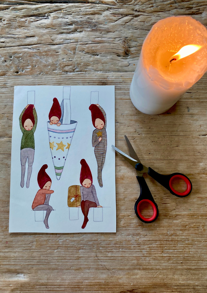 Crawling Elves Christmas Papercraft: NEW ARRIVAL