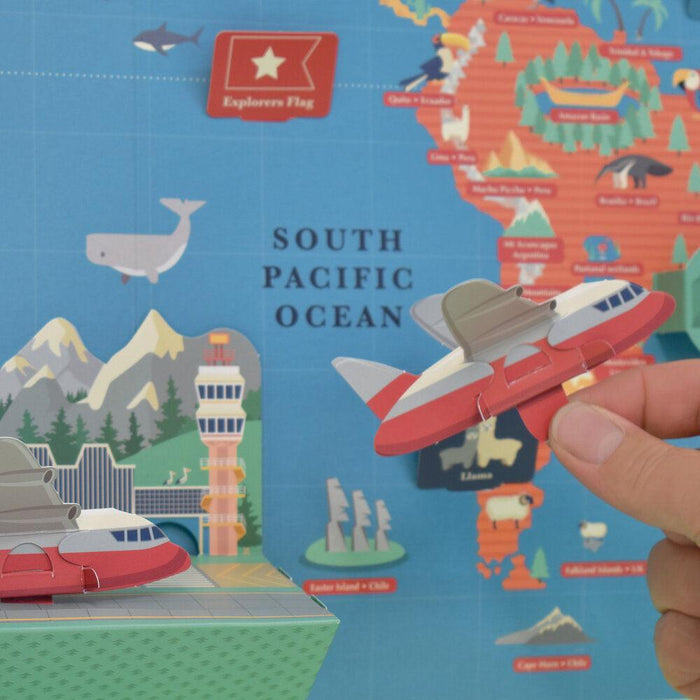Create Your Own Giant World Map.