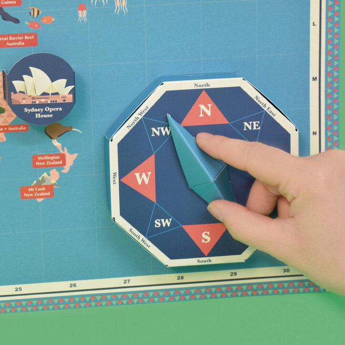 Create Your Own Giant World Map.