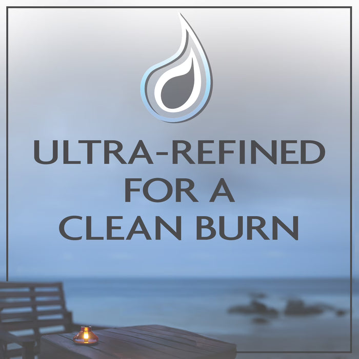 Crown Lamp Oil Ultra Refined Clear Unscented 20 oz for Oil Lamps w/ Metal Burners