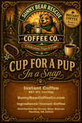 Cup for a Pup in a Snap ~ Instant Coffee