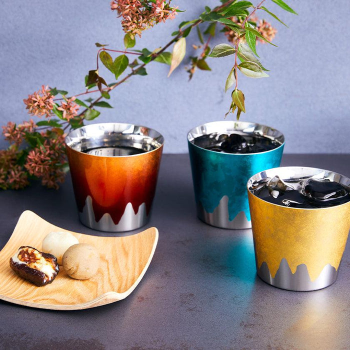 [CUP] FUJI CUP BLUE | KANAZAWA GOLD LEAF | HAKUICHI