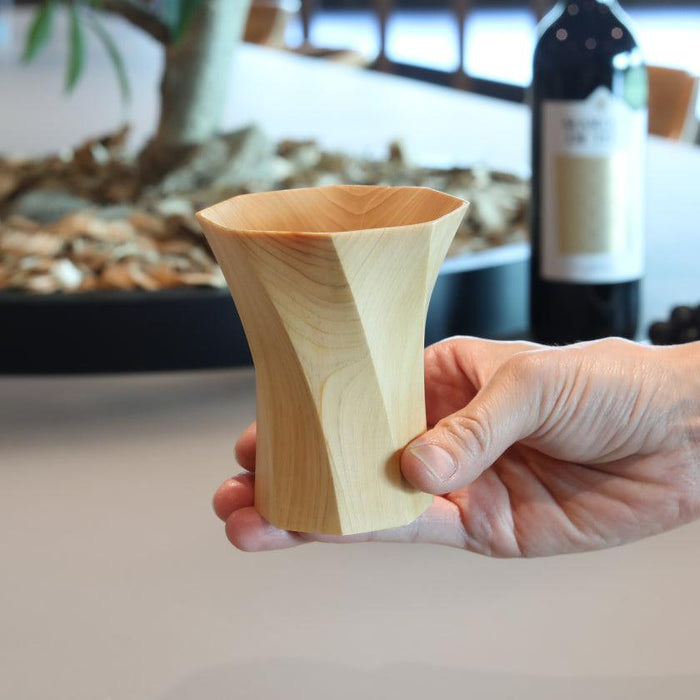 [CUP] MASU (WOODEN SAKE CUP) | WOODWORKING | KINO-SACHI