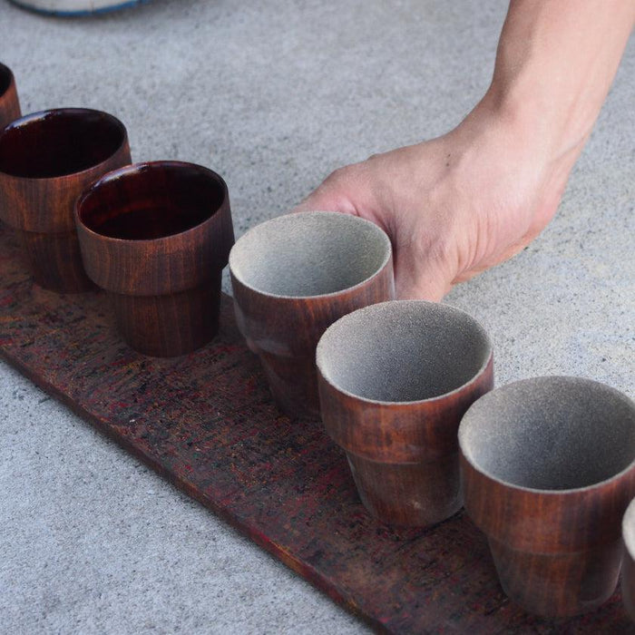 [CUP] UNSPILLABLE CUPS FROM AOMORI | TSUGARU LACQUERWARE | AERU