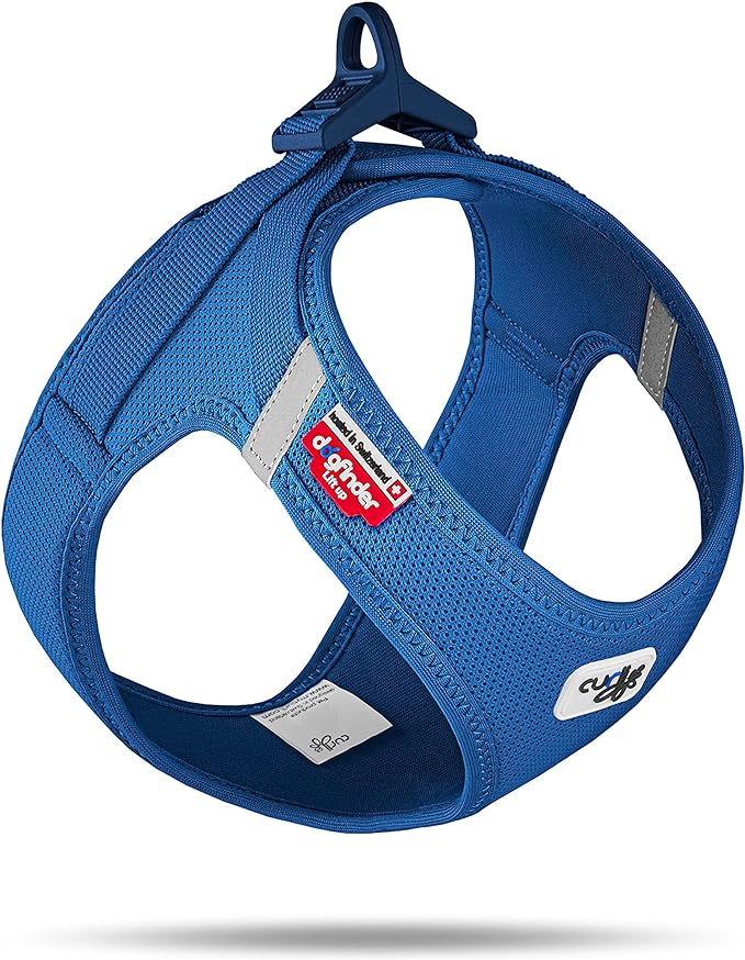 Curli Clasp Vest Harness Air-Mesh Blue