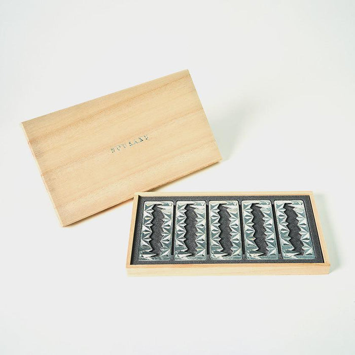 [CUTLERY REST] FOLDED CRANE - 5 PIECES | CASTING | NOUSAKU