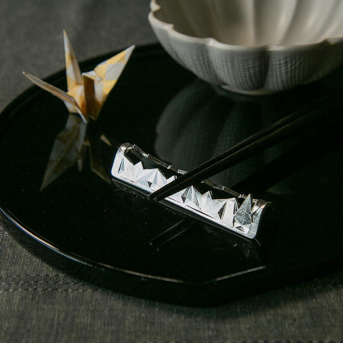[CUTLERY REST] FOLDED CRANE - 5 PIECES | CASTING | NOUSAKU