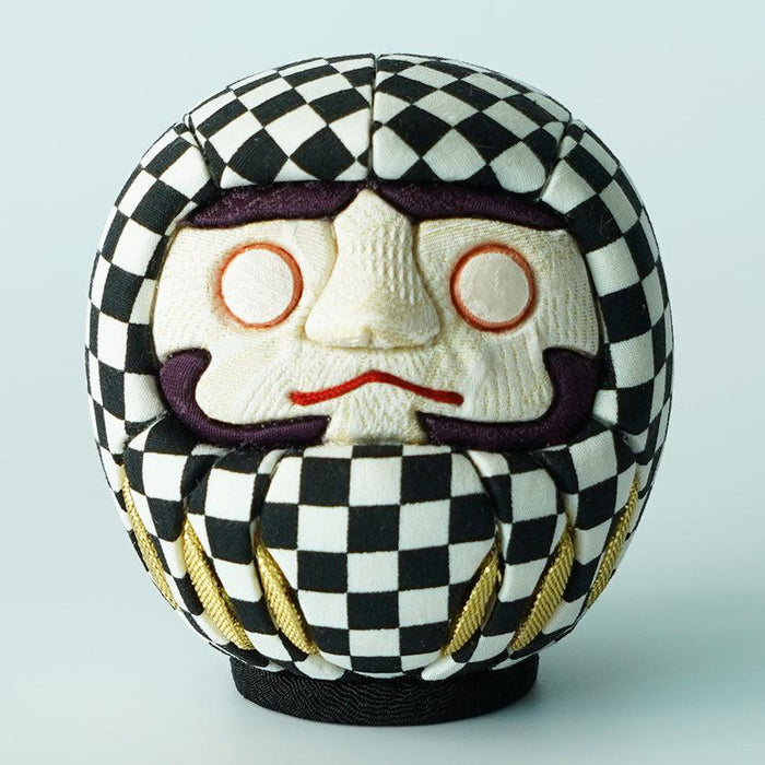 [DARUMA (DOLL)] EDO DARUMA CHECKERED PATTERN (S) | EDO ART DOLLS | KAKINUMA DOLLS
