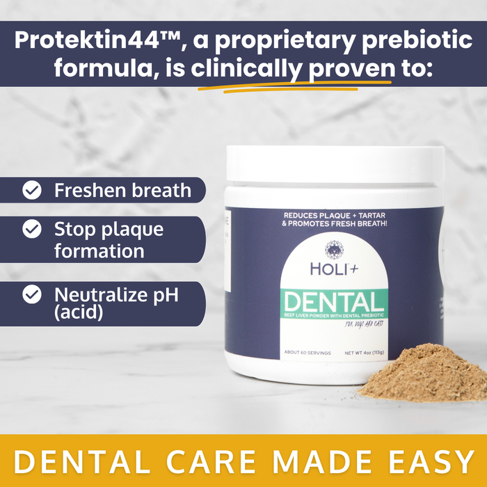 Dental Health Topper for Dogs – with Protektin44™ Prebiotics