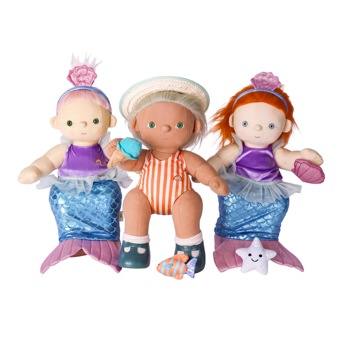 Dinkum Dolls Boardwalk Beach Set: Seashell Shores: NEW ARRIVAL