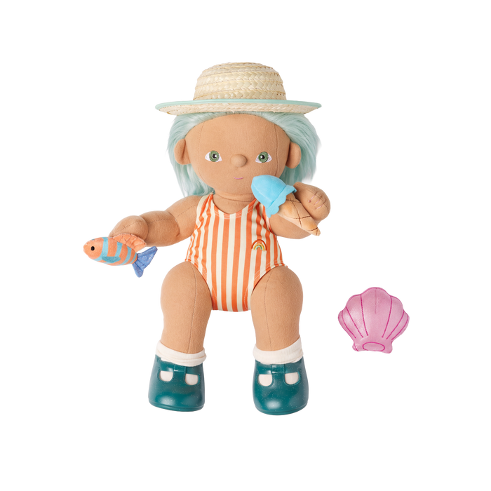 Dinkum Dolls Boardwalk Beach Set: Seashell Shores: NEW ARRIVAL