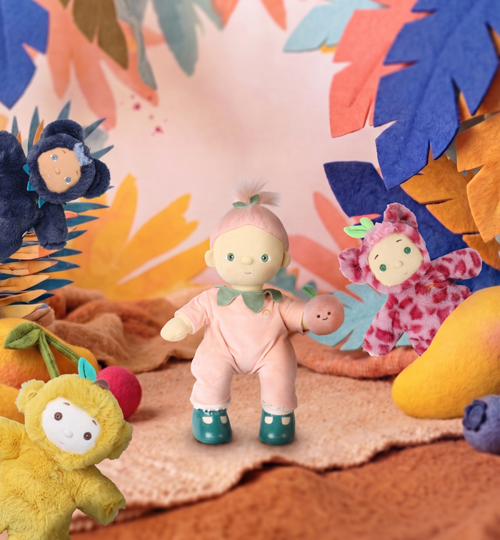 Dinkum Dolls By Olli Ella Piper Peach Outfit Only, Mumble Jungle: NEW ARRIVAL LAST ONE
