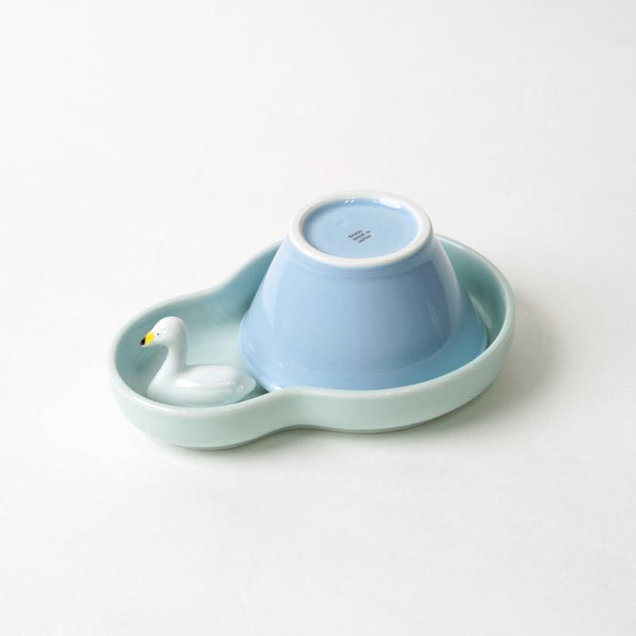 [DISH SETS] HIKE KIDS SET OF 3 (BLUE) | HASAMI WARES| SAIKAI TOKI