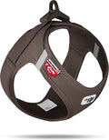 Dog Curli Air Mesh Clasp Brown Vest Harness