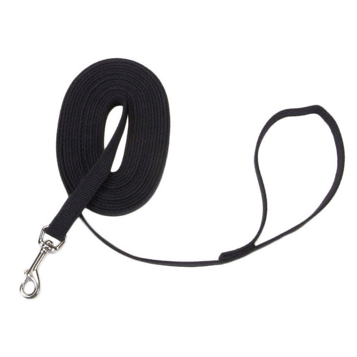 Dog Train Right Cotton Web Training Leash 30ft