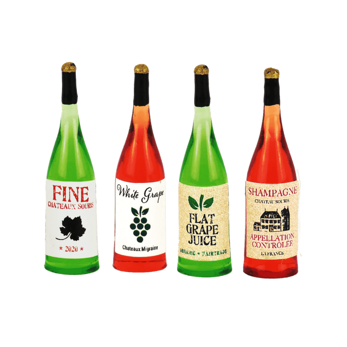 Doll House Miniatures Bottles.