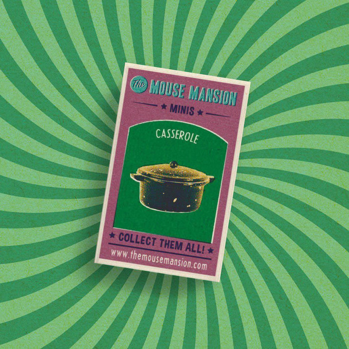 Doll House Miniatures Casserole Dish.