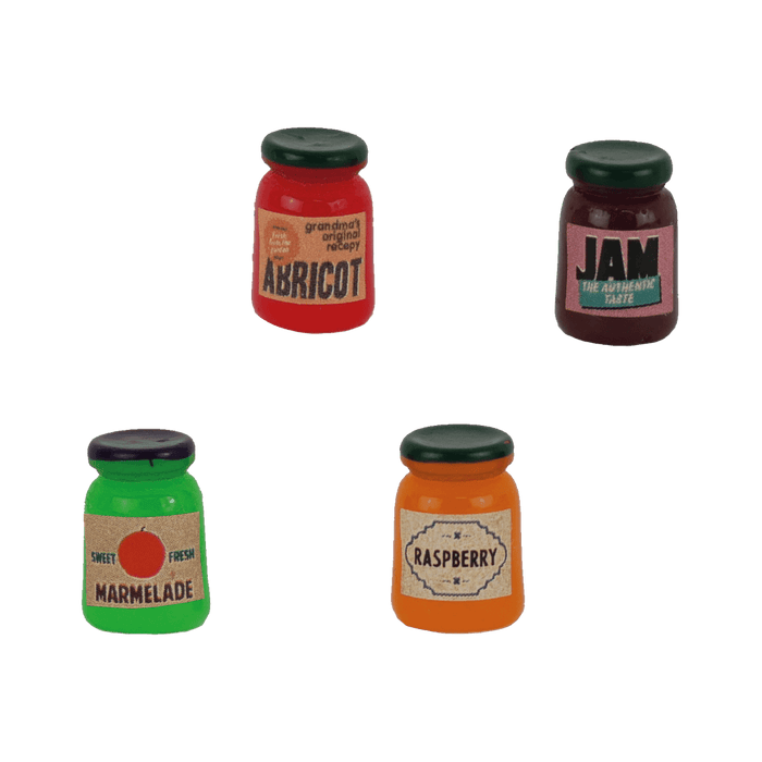 Doll House Miniatures Jam Jars.