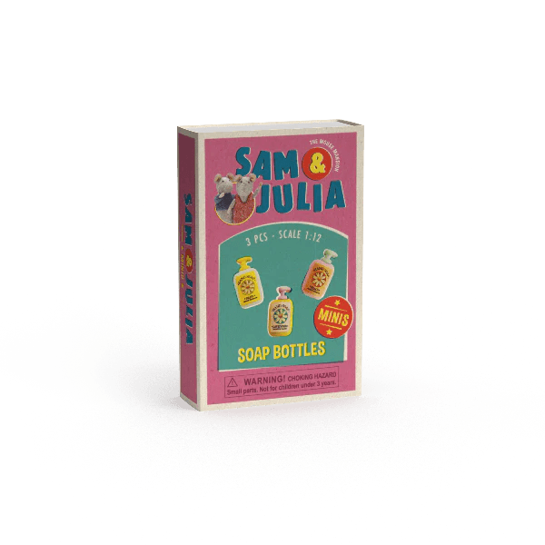 Doll House Miniatures Soap Bottles