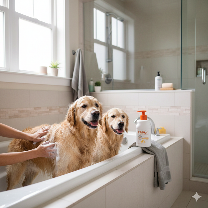 DOUXO S3 PYO Shampoo for Dogs and Cats Skin & Coat Care 6.7 oz. 2-Pack