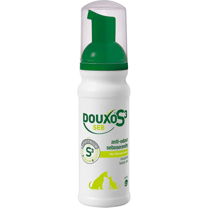 Douxo S3 SEB Mousse 5.1 oz Relief For Seborrhea In Dogs And Cats Ceva